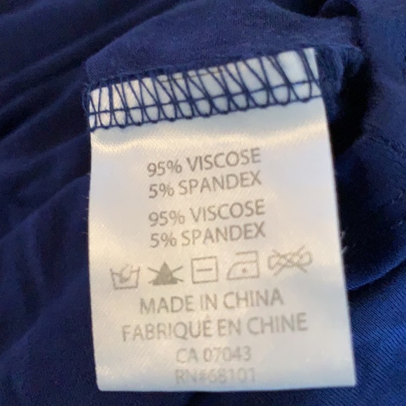 Red , white and blue shirt with rhinestones - Picture 5 of 5